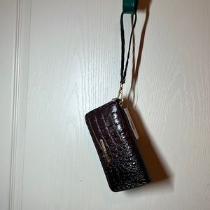 Vegan Leather Wristlet /Wallet